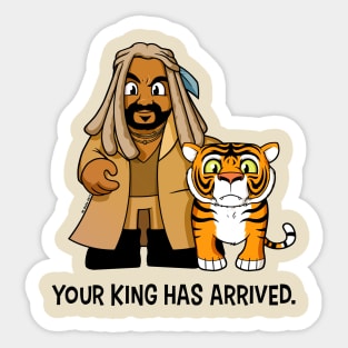 King Ezekiel Sticker